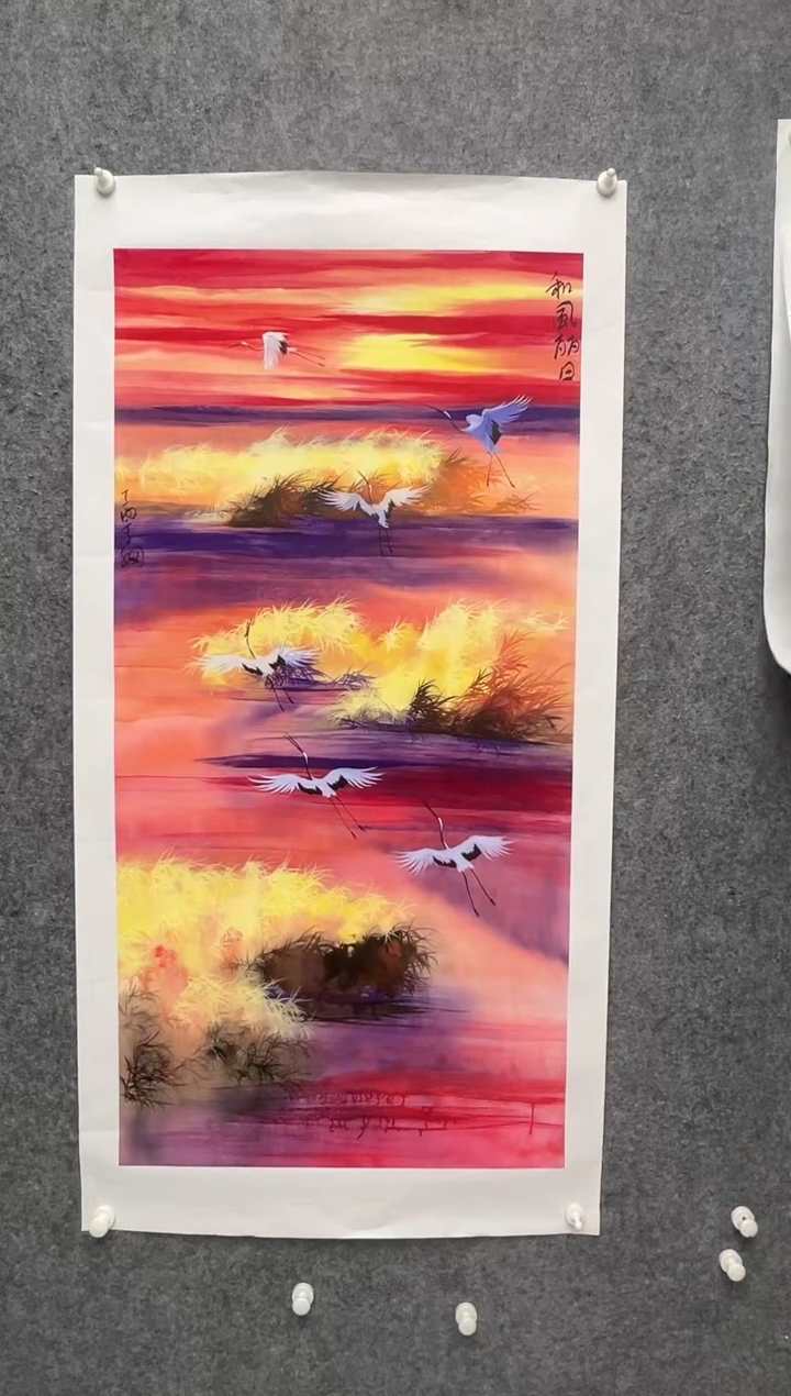 【闪购商品】绘画李纲-8平尺-花鸟国画