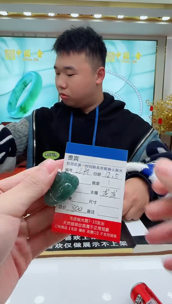 未镶嵌定制翡翠LL40翡翠吊坠-多样性发其一