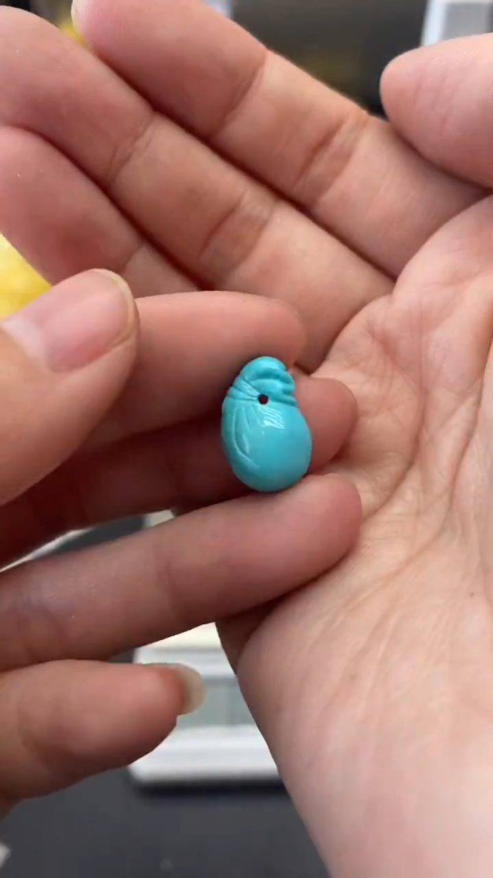 未镶嵌绿松石珠宝奇石850