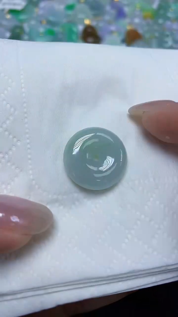 翡翠未镶嵌颈饰天然缅甸翡翠A货