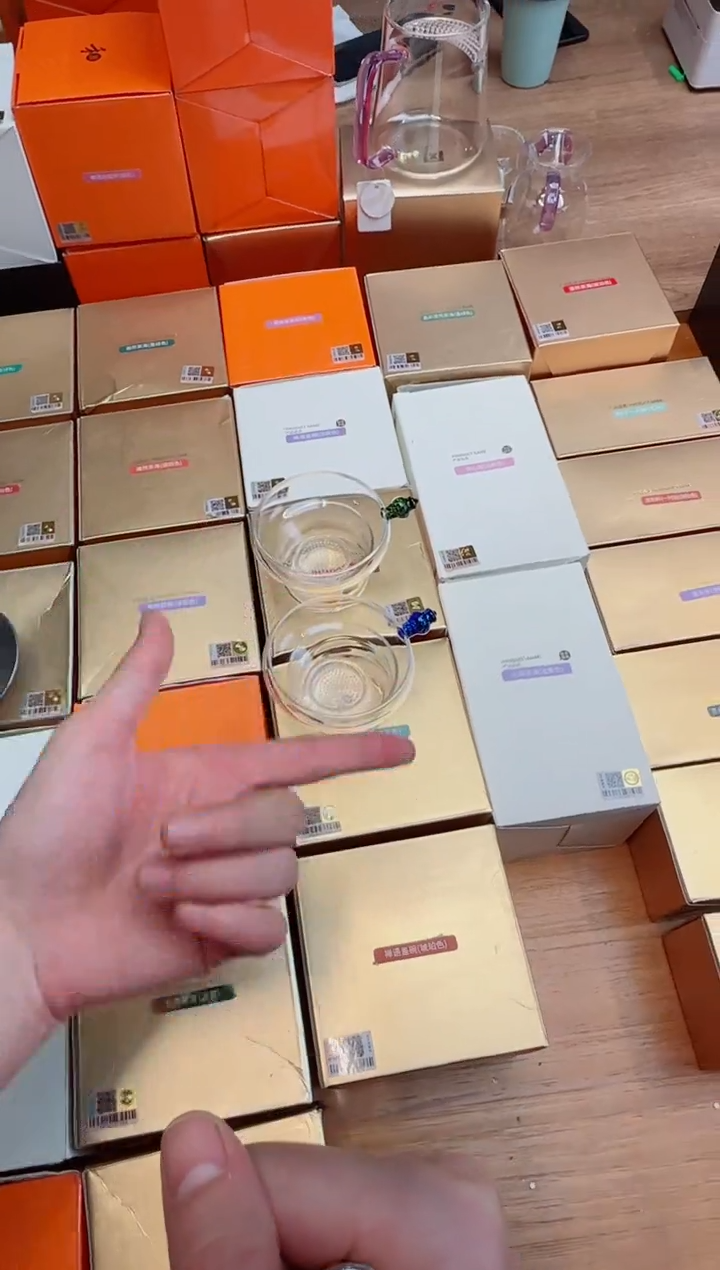 禾器奉珠茶漏宝蓝黑金随机发