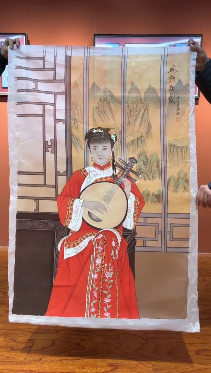 【闪购商品】国画周建真老师绘画作品18-60