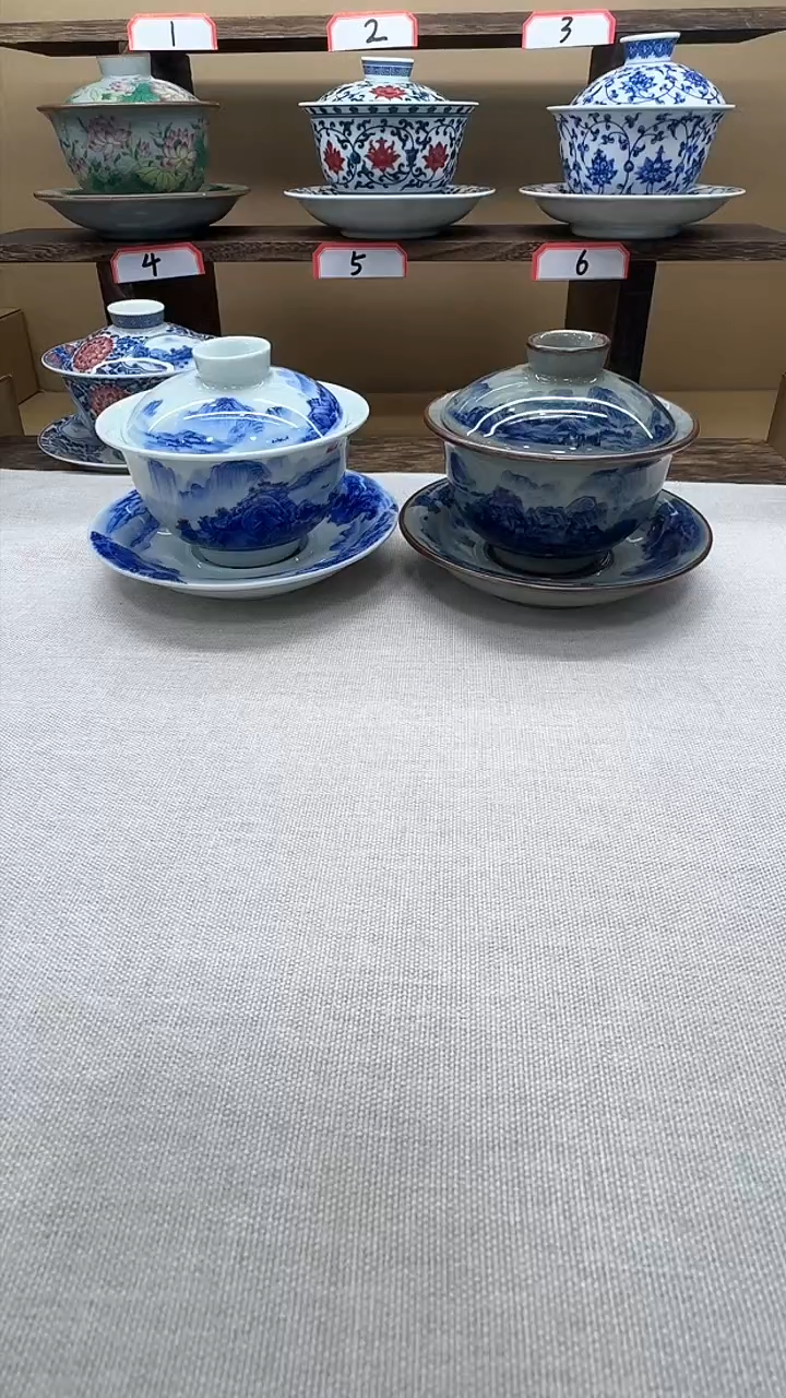 【闪购商品】景德镇制2盖碗系列家用高端