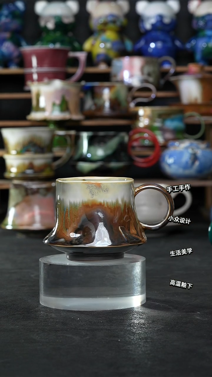 设计师款景德镇森涩手创陶瓷（食品级）765