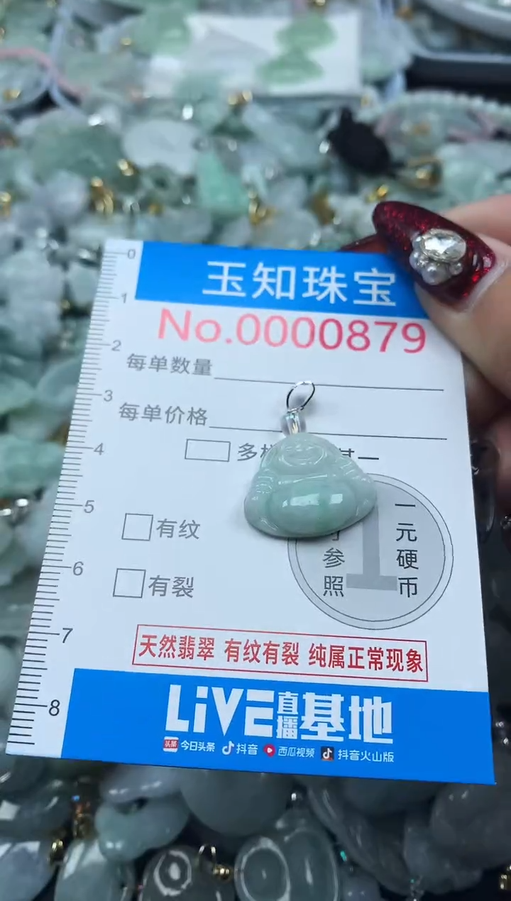 颈饰未镶嵌翡翠879
