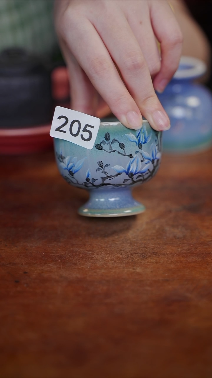 杯等烟雨陶瓷手作主人杯205