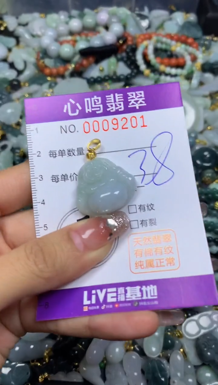 【闪购商品】翡翠颈饰未镶嵌闪购009201