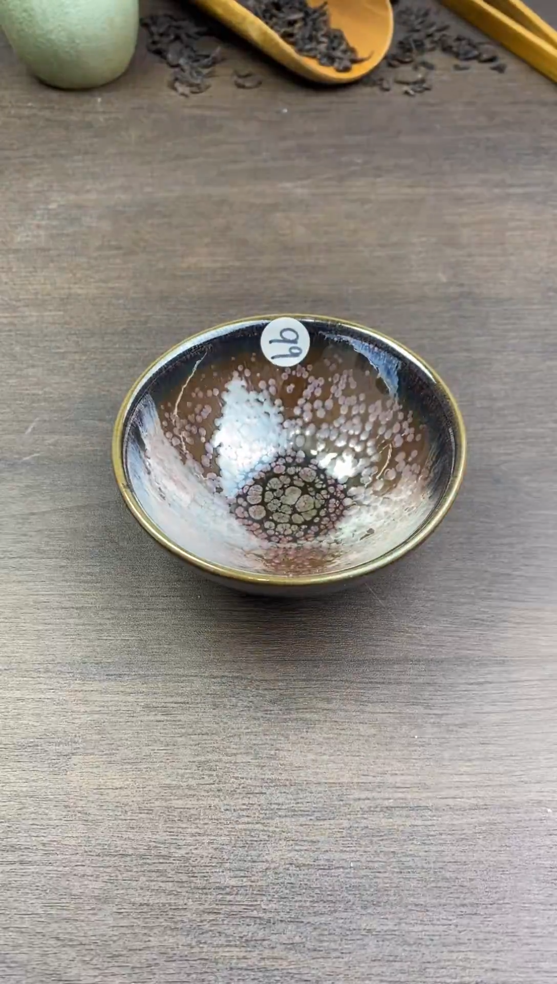 茶盏全手工原矿原釉建盏