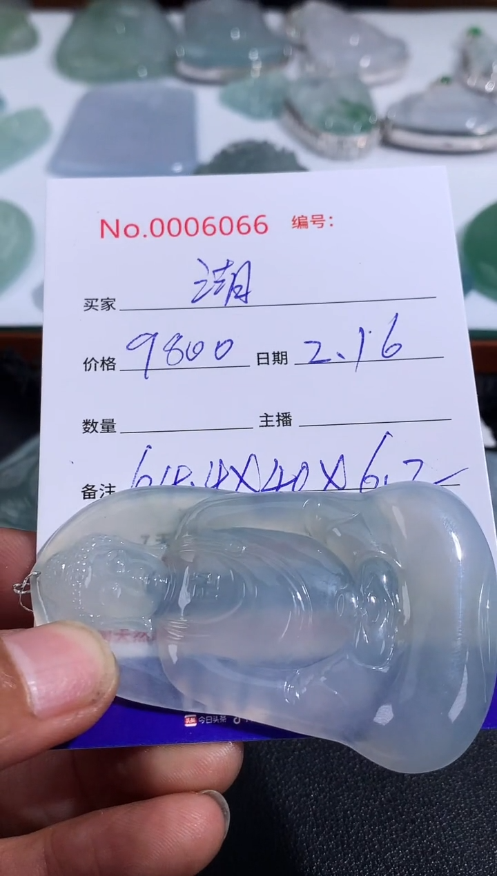 【闪购商品】翡翠颈饰未镶嵌湖