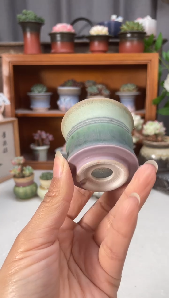 瓷片870知木小芳花盆