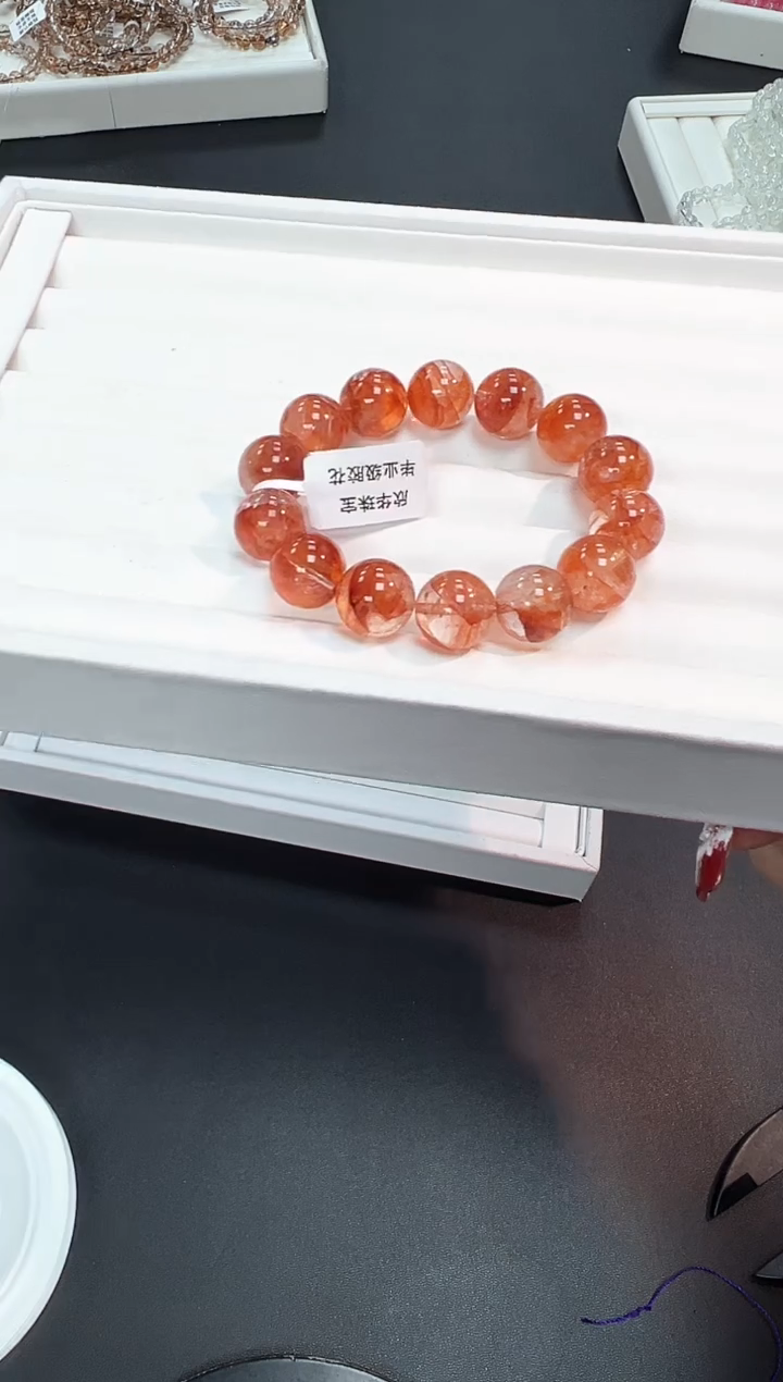 【闪购商品】水晶手串未镶嵌15A3多样性发其一1条默认微瑕