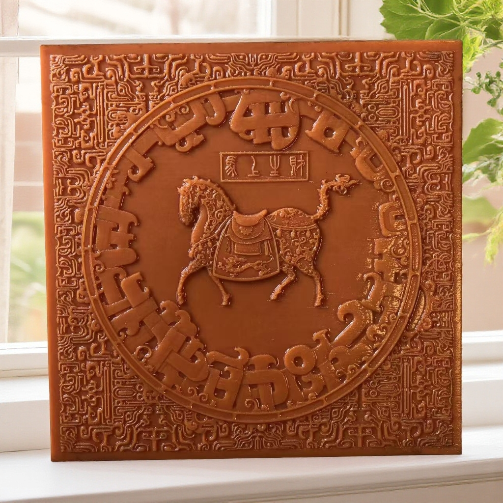 马上生财铜拓模板