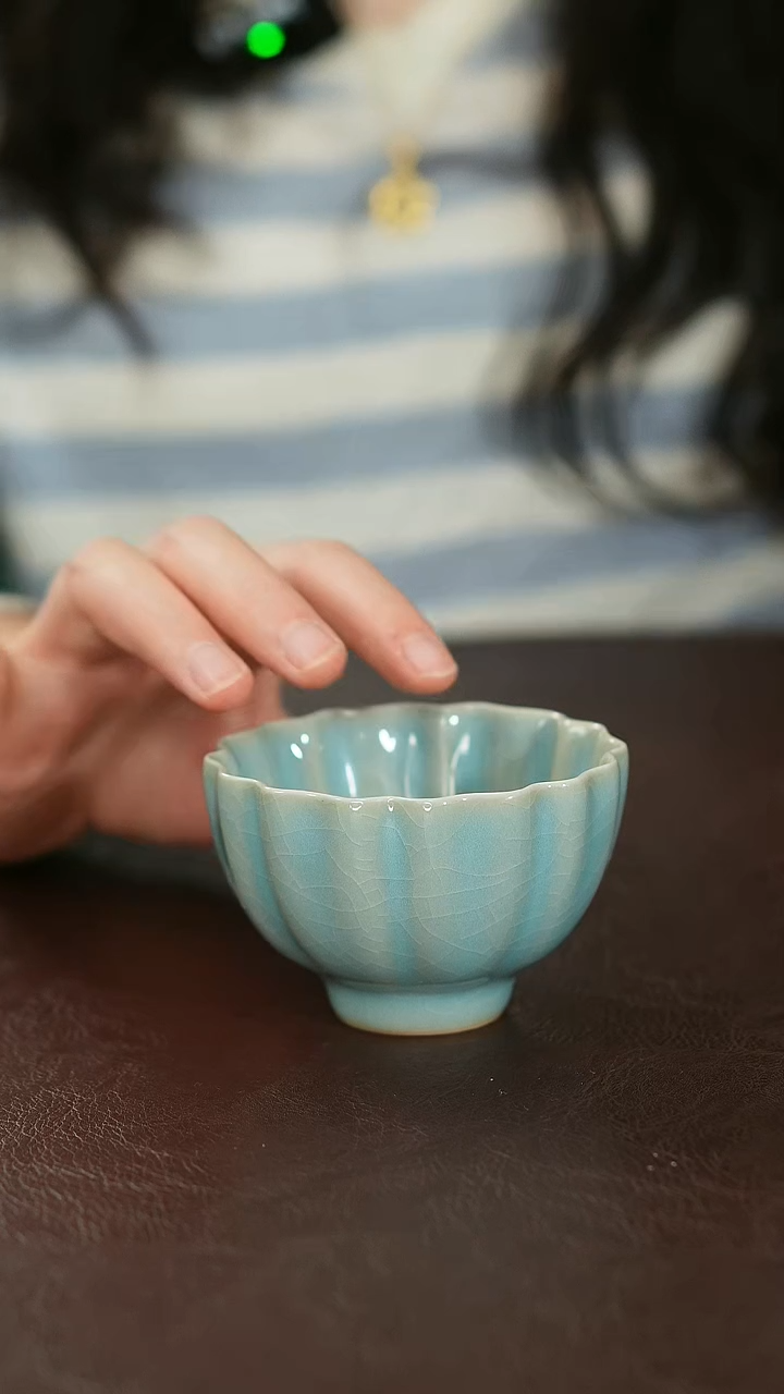 摆件原矿汝宋汝瓷374