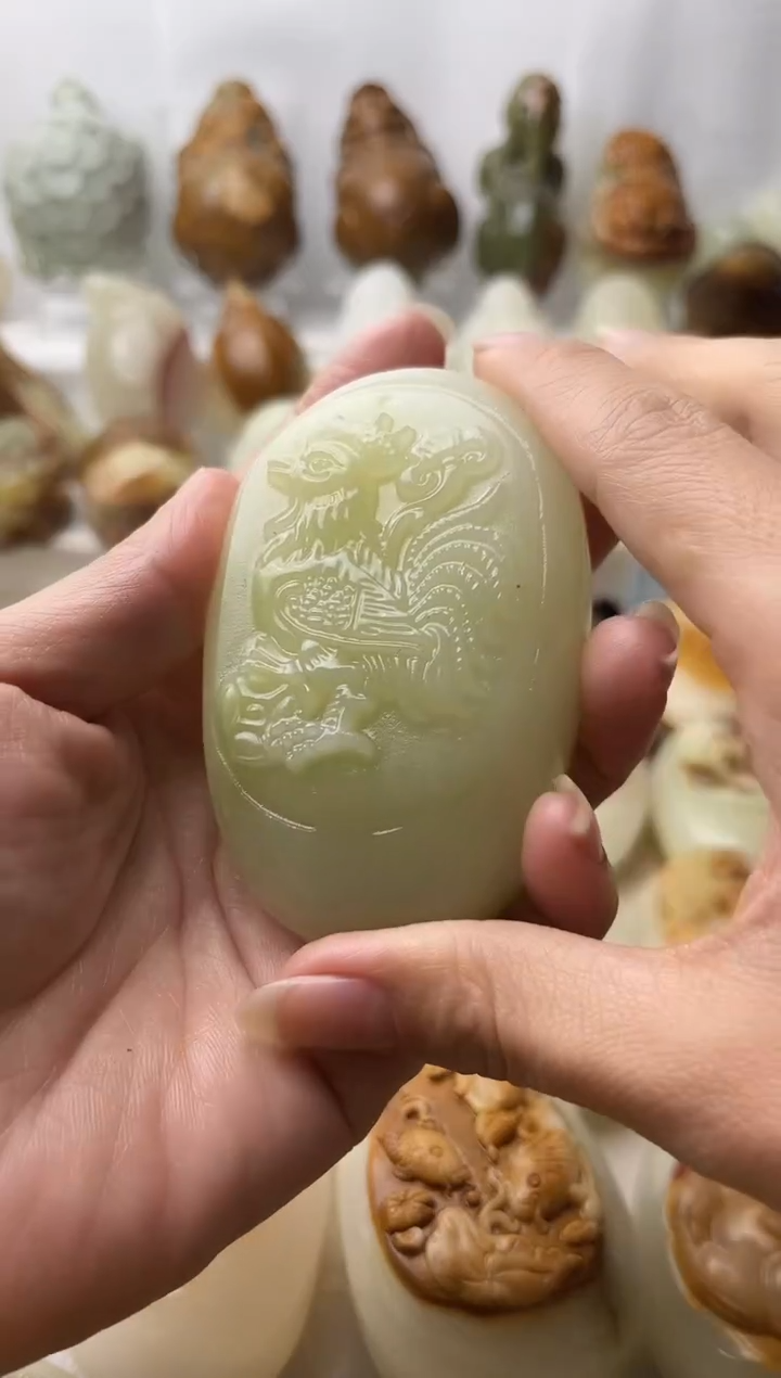 石材方解石棉纹正常不退换鸡