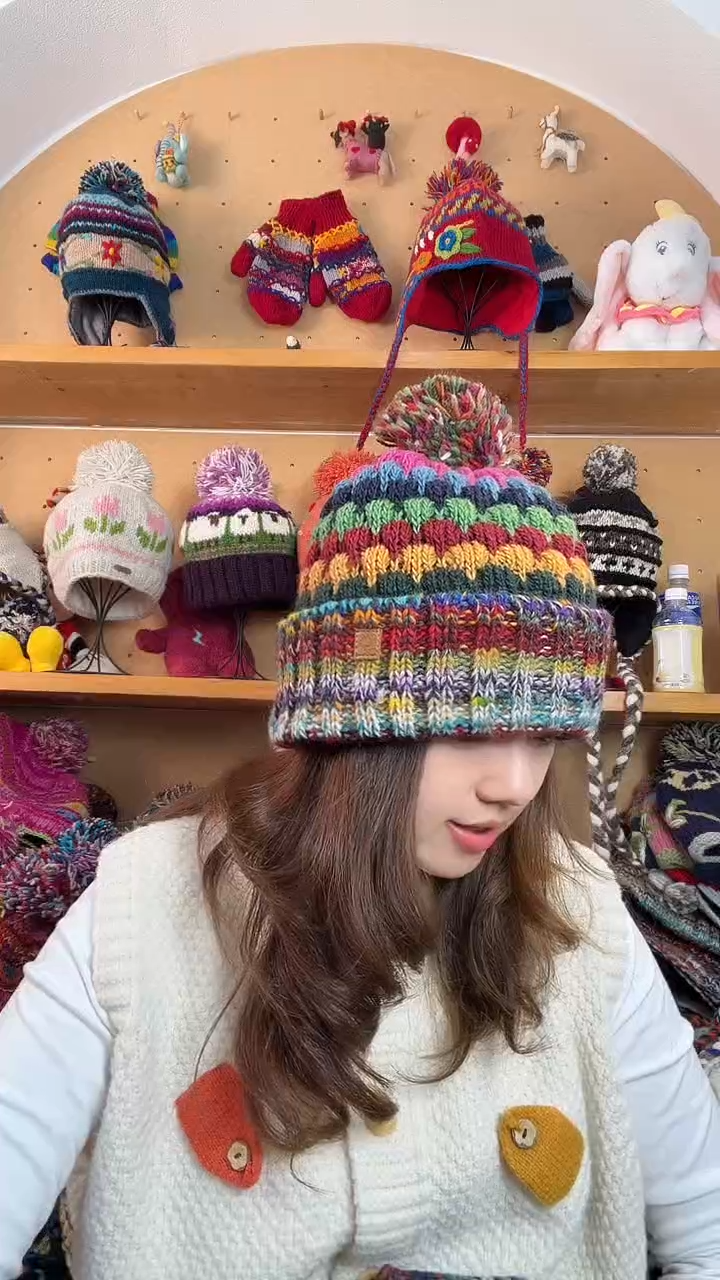 羊毛百分百纯手工纯羊毛帽子闪购17