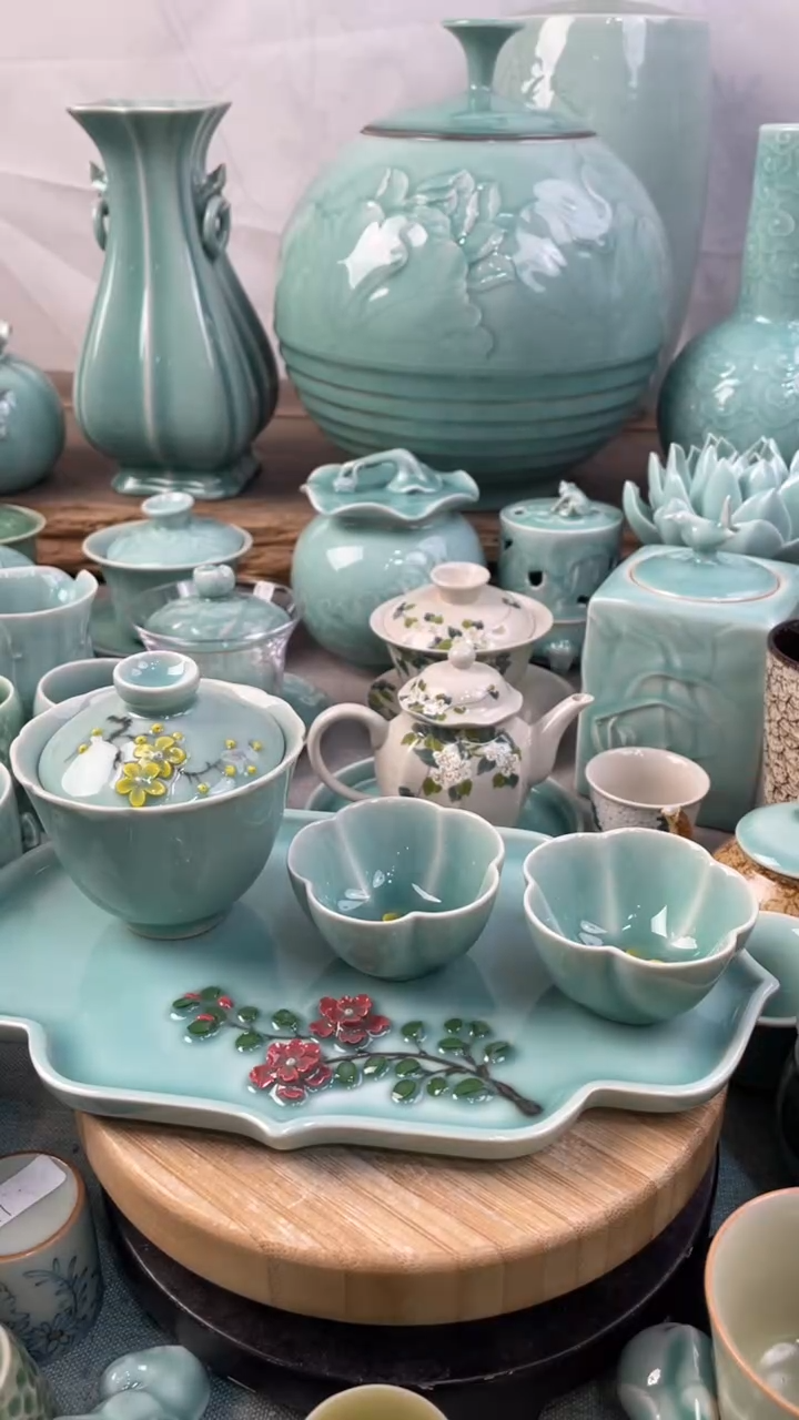 【闪购商品】特价福利 微瑕 慧仙青瓷