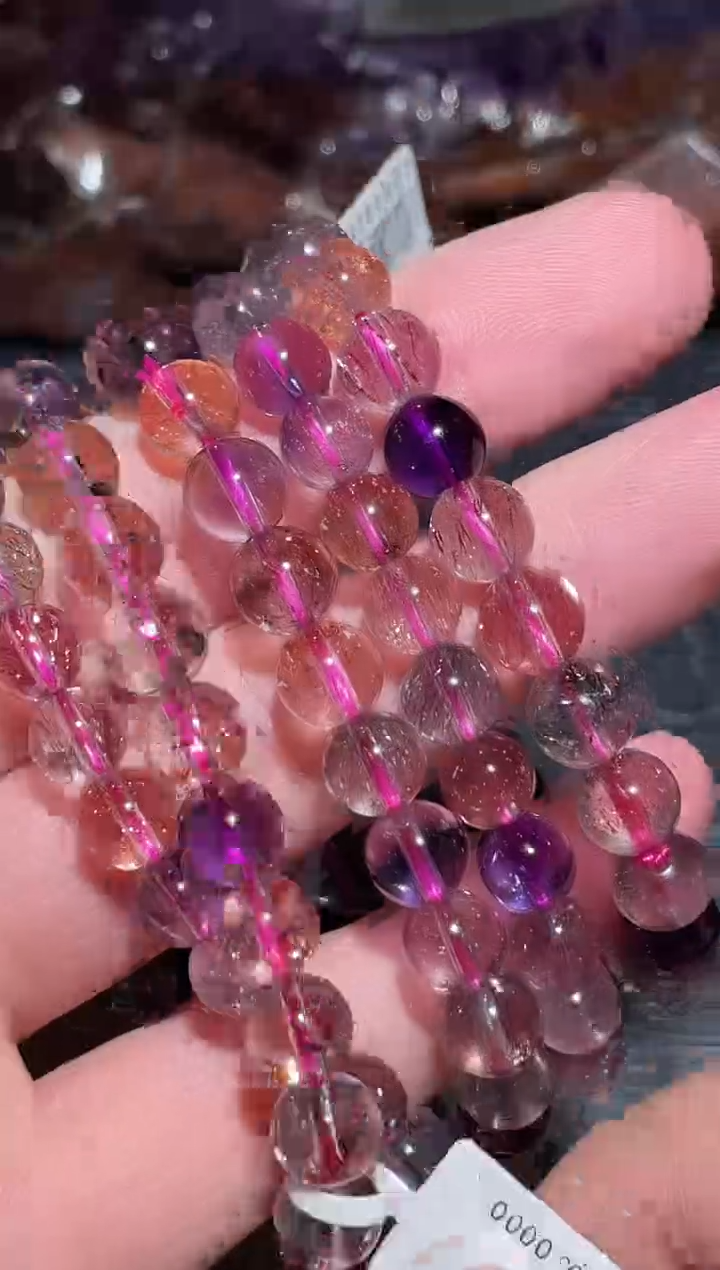 【闪购商品】水晶手链未镶嵌单圈超七A7（多样性发其一）