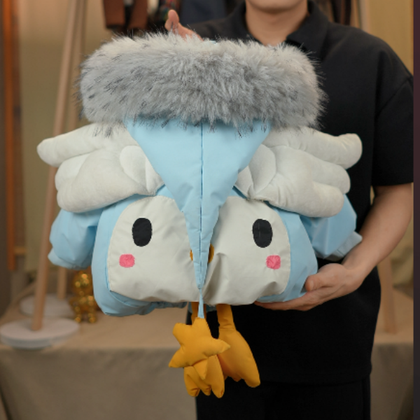 A【麦田】2025冬季新款刺绣棉服鸭子