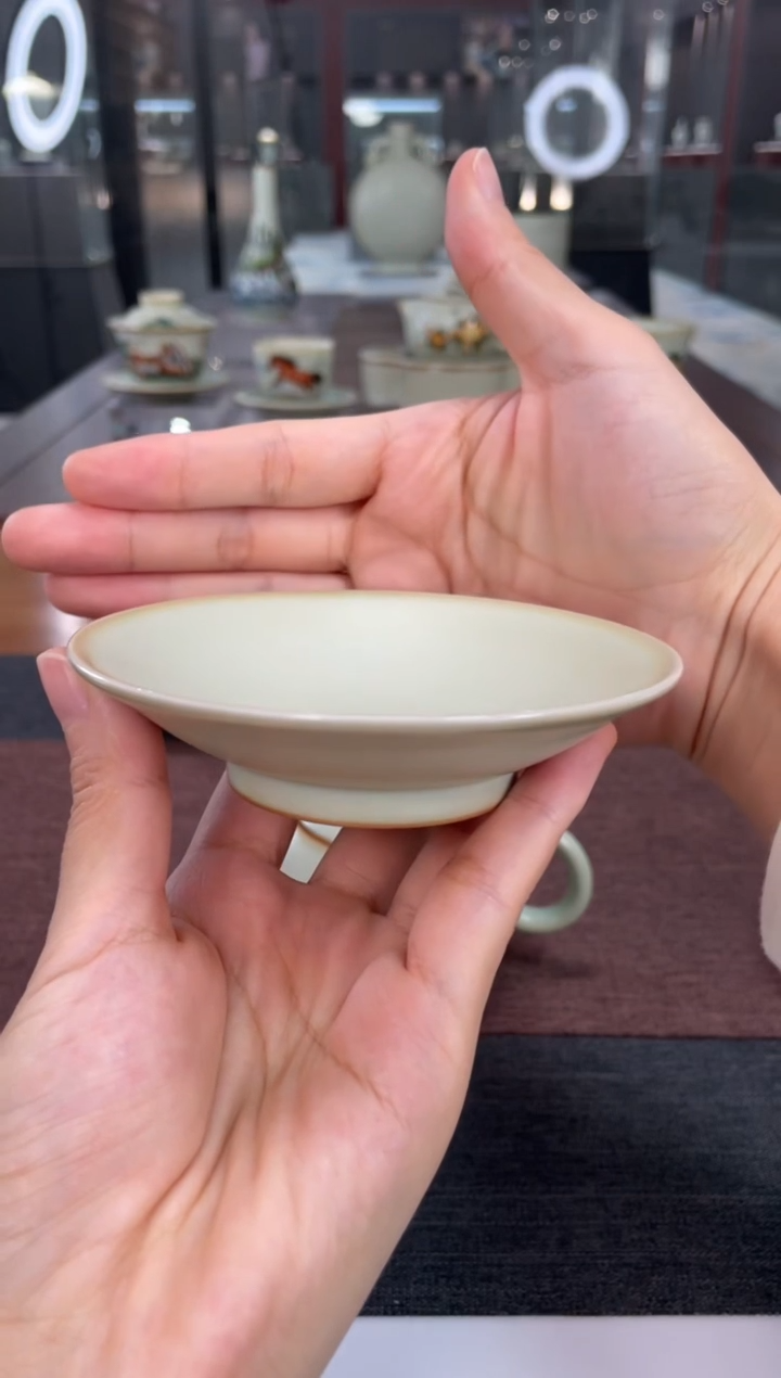 【闪购商品】周泽堂粉青斗笠杯盏
