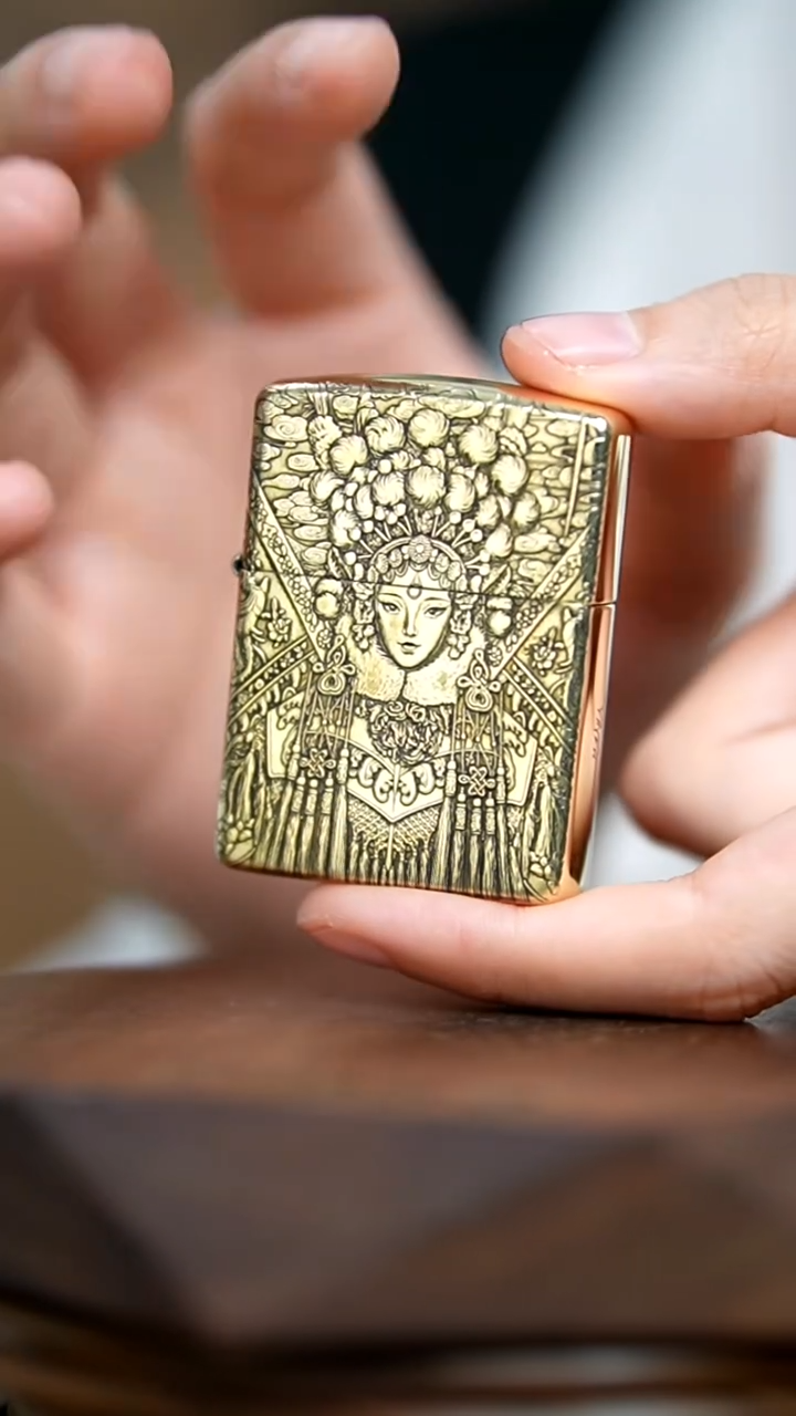 Zippo官方正品 花旦