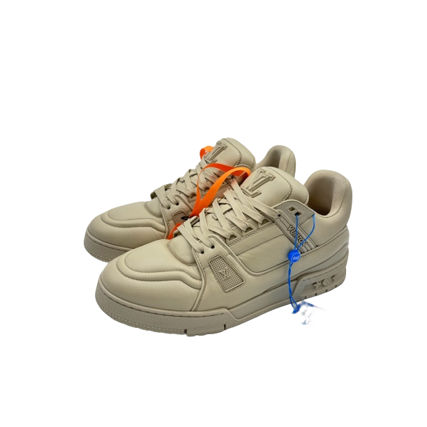 99新 LouisVuitton/路易威登 6码40码沙漠灰trainer99新vv1795