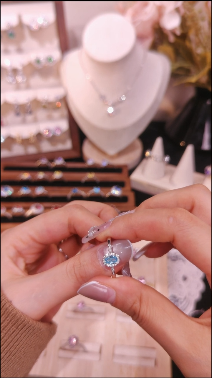 合金无蓝色戒指 