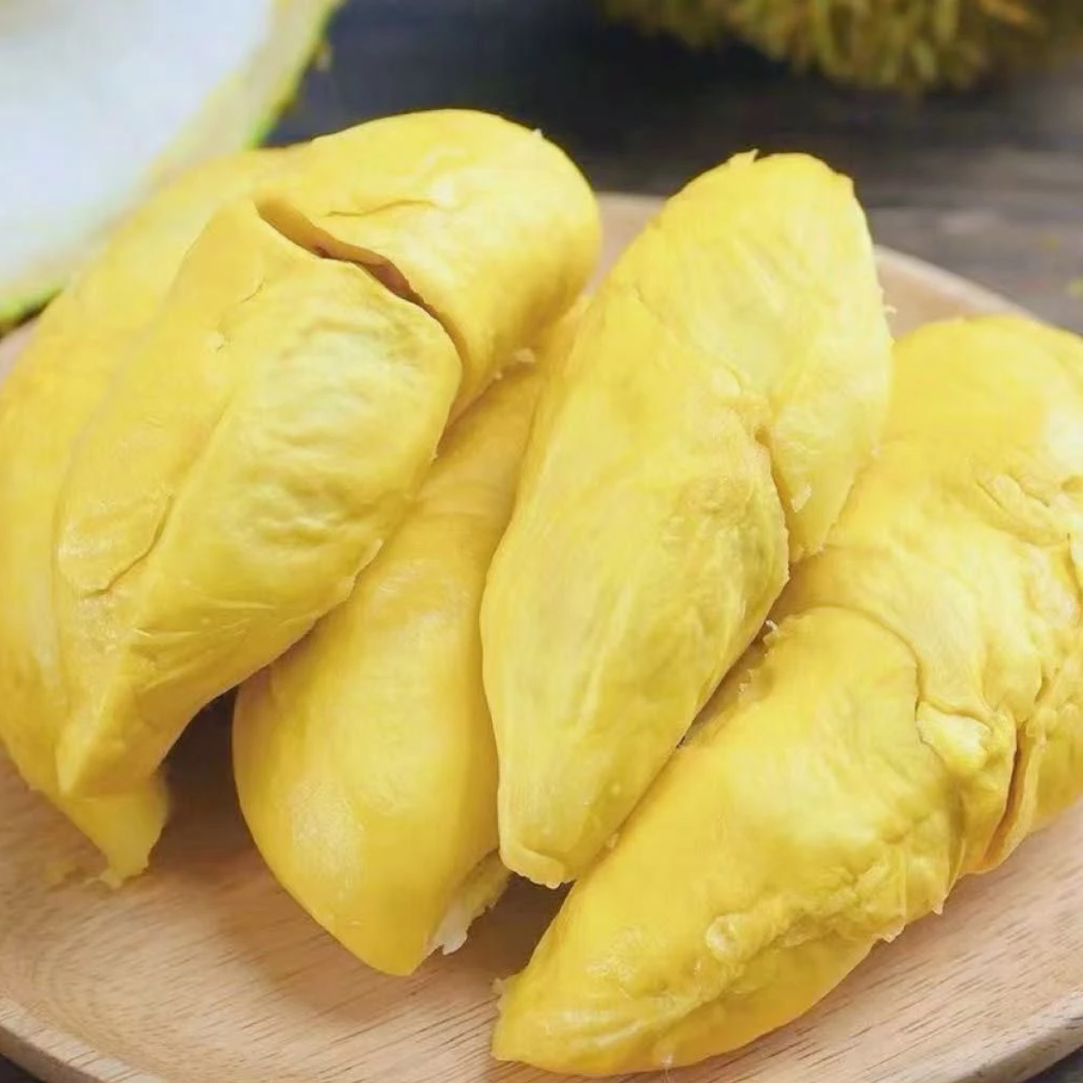【到手2斤】中国邮政泰国金枕头榴莲果肉树熟冷冻榴莲肉软糯金枕金枕