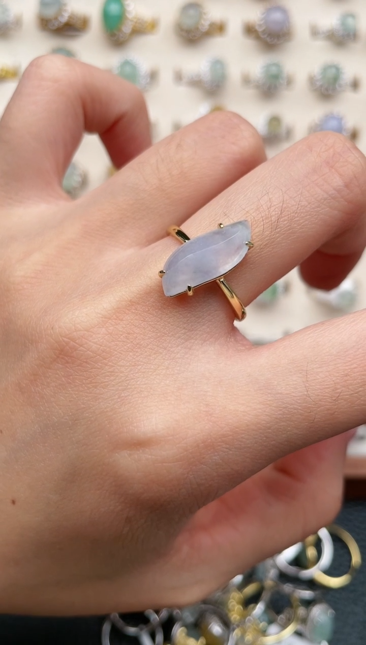 【闪购商品】翡翠戒指银S925镶嵌1111