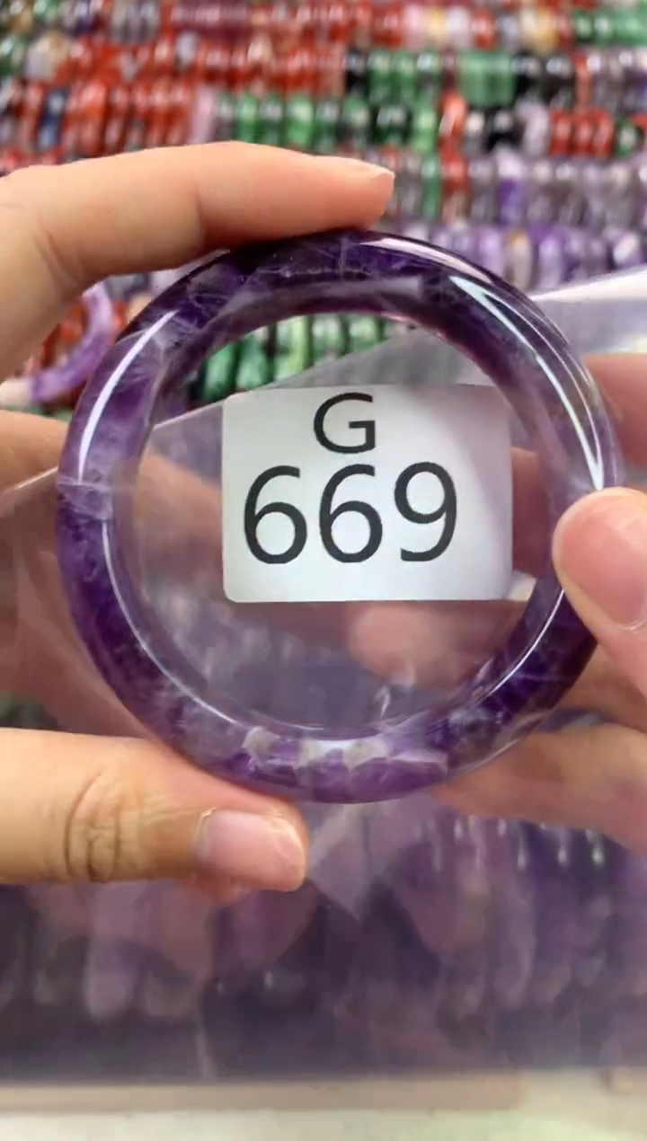 【闪购商品】水晶水晶手镯G未镶嵌669-56