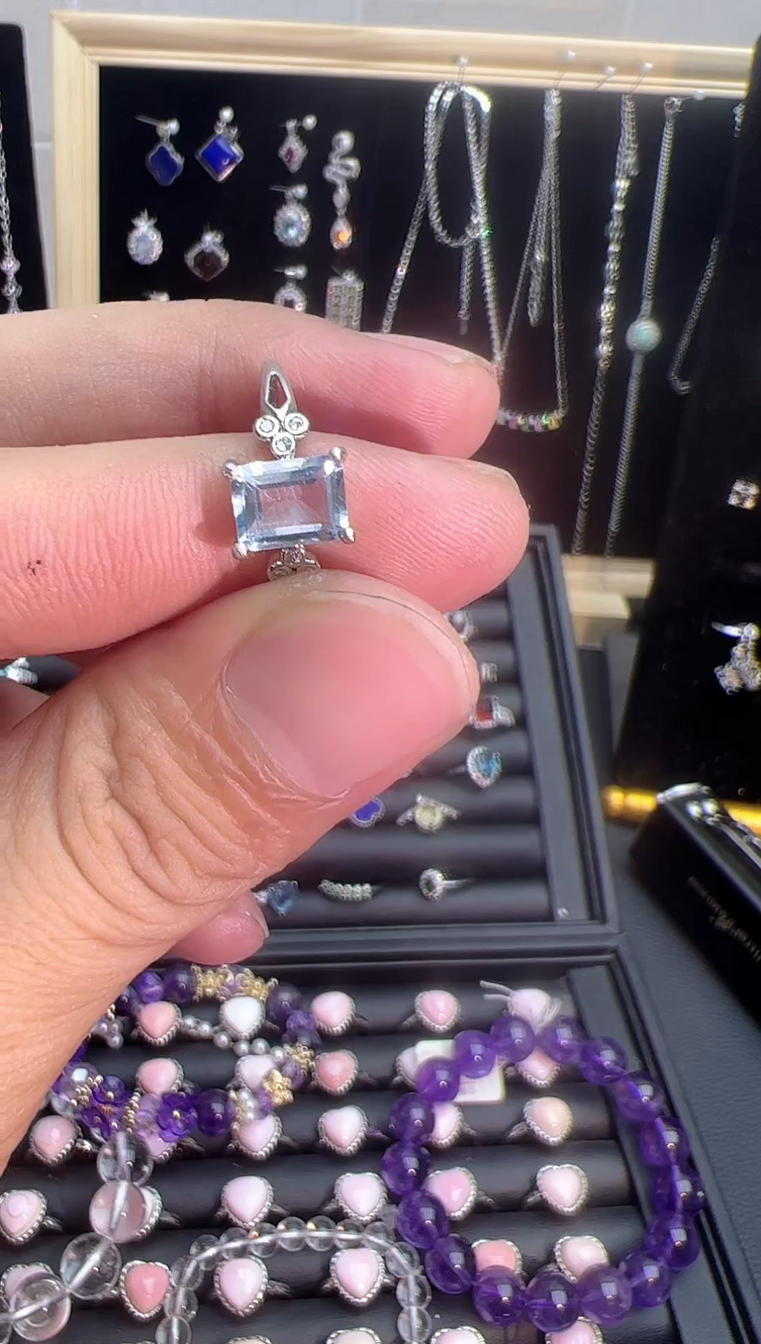 【闪购商品】托帕石戒指银S925镶嵌0000