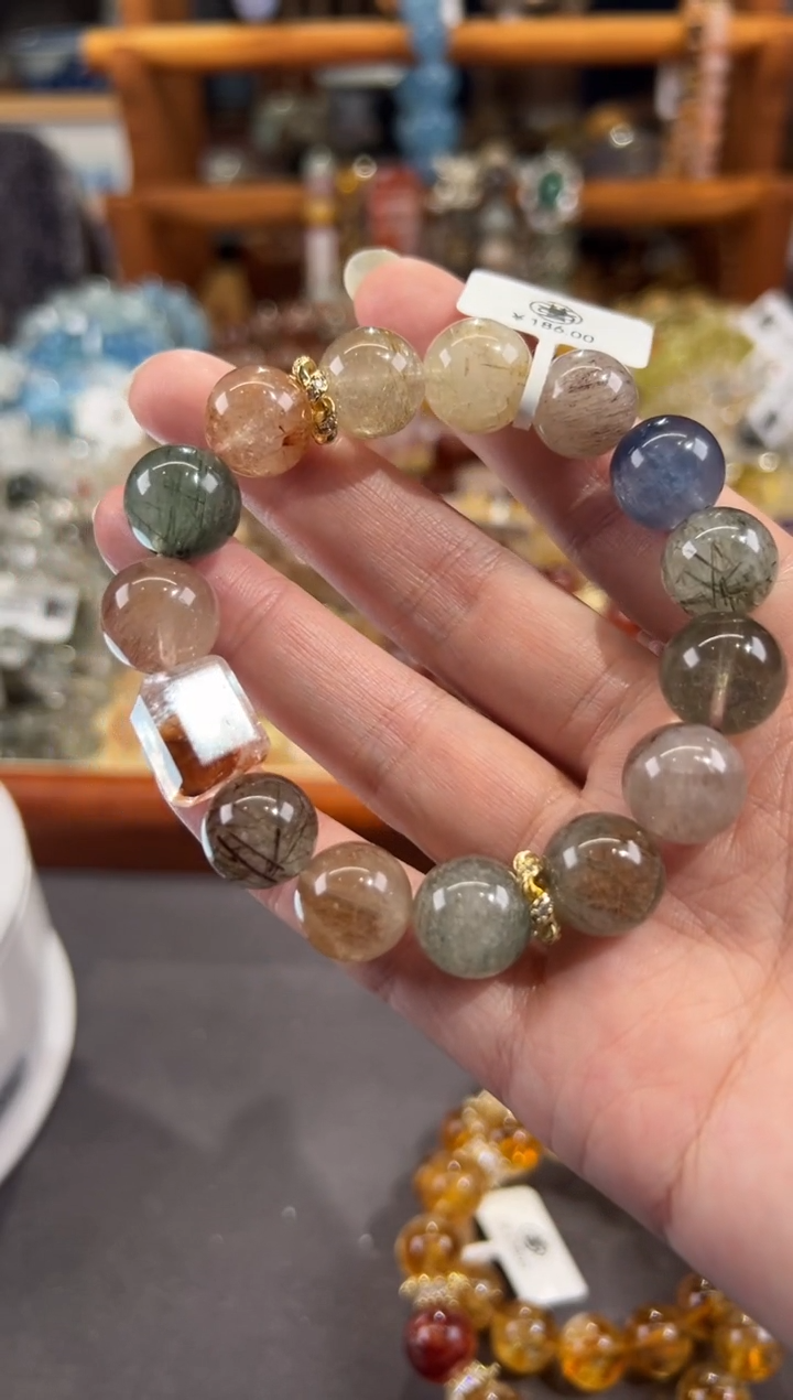 【闪购商品】发晶手链合金定制款 嘟嘟酱