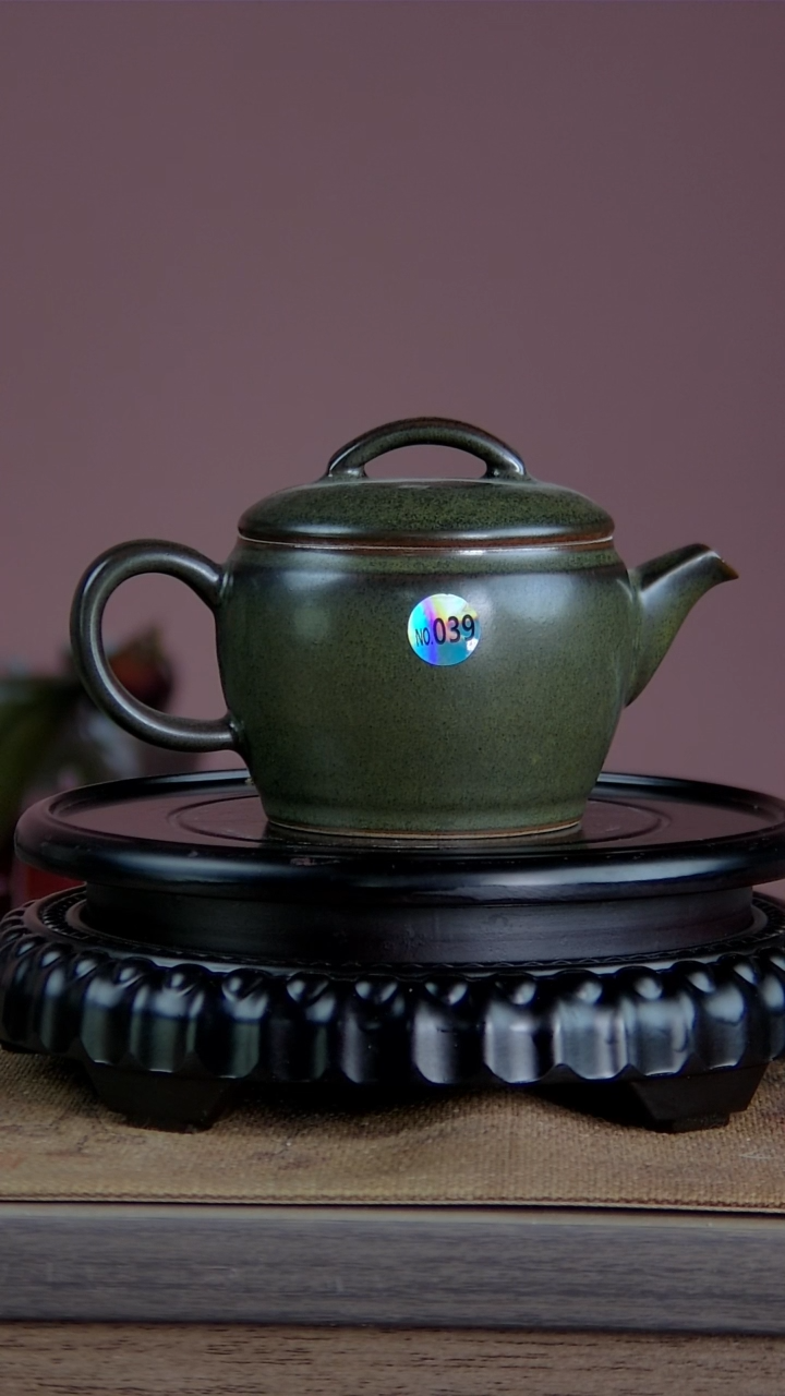 景韵堂仿清茶叶末釉