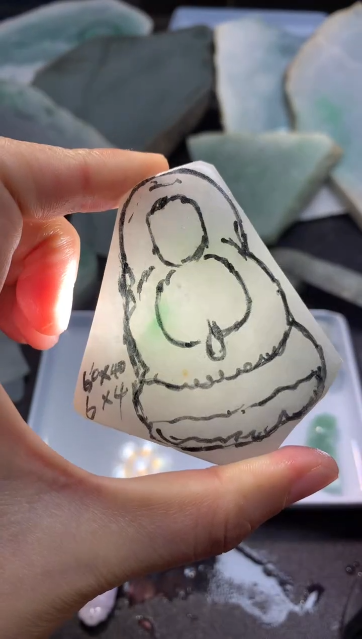 【闪购商品】翡翠颈饰未镶嵌料子