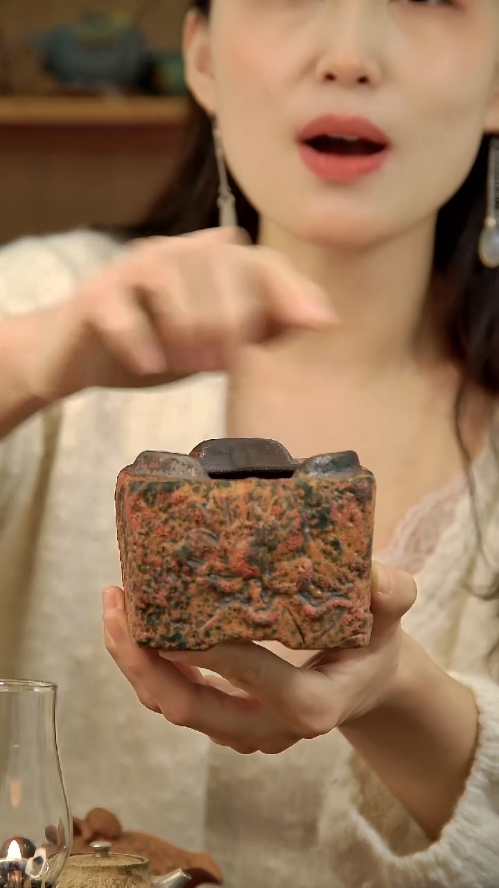 言野手作 七彩温茶炉