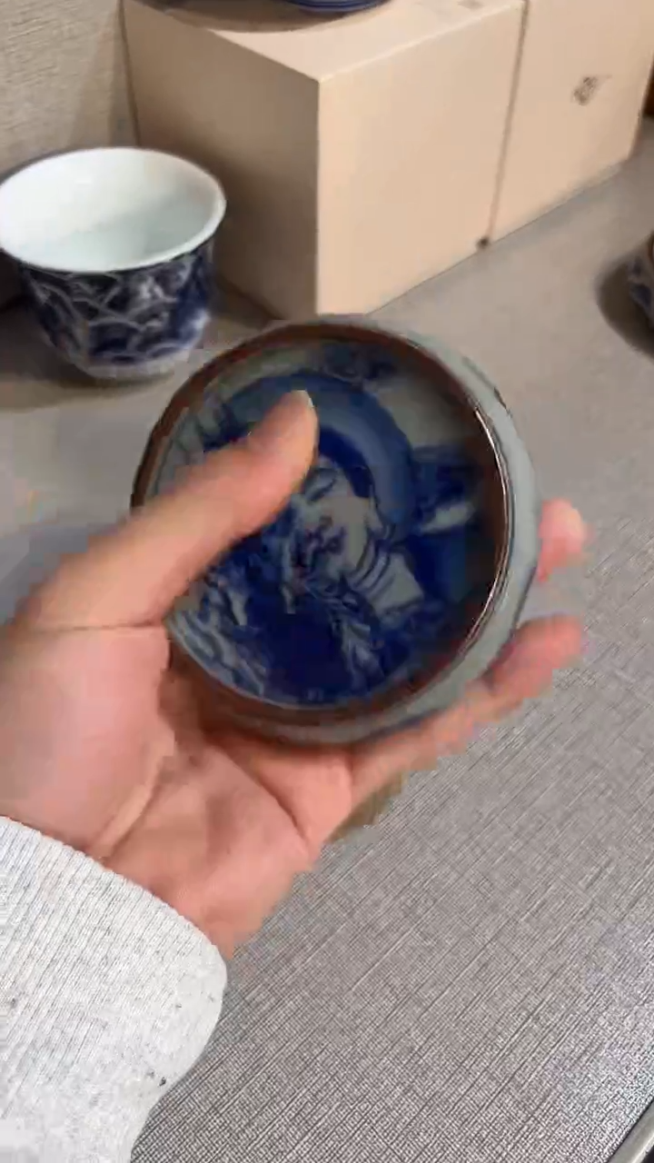 景德镇高温瓷佛盖置
