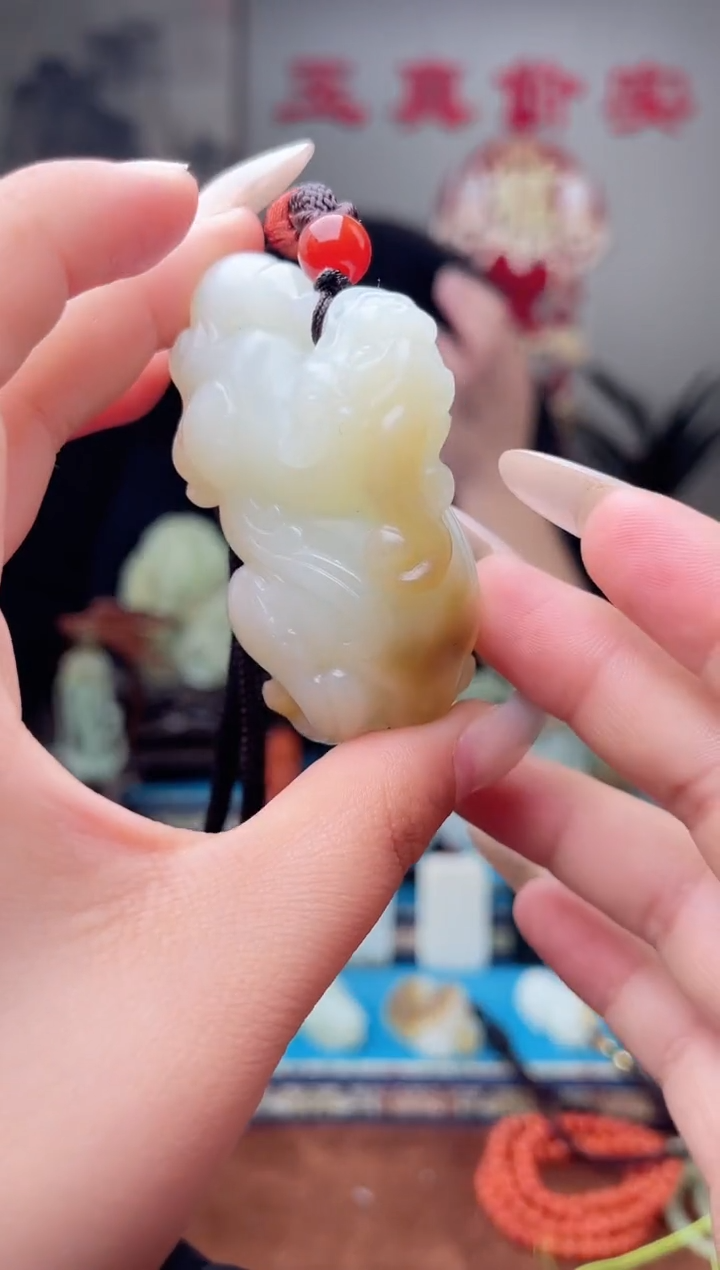 【闪购商品】和田玉挂件未镶嵌1