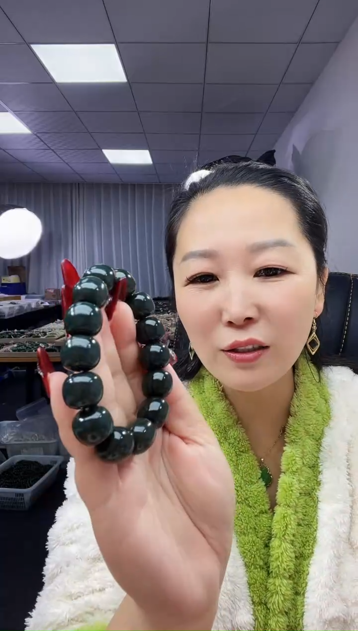 未镶嵌手链和田玉天然和田玉新疆马儿羊矿塔青16老型