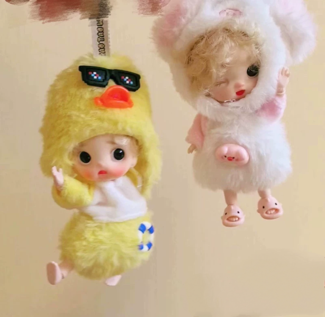 【东北莱福i潮玩】福福嘟嘟系列搪胶盲盒