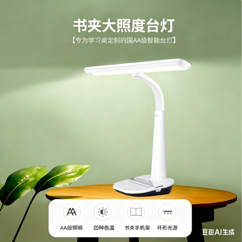全光谱冠雅国AA级护眼书架学习专用灯K626