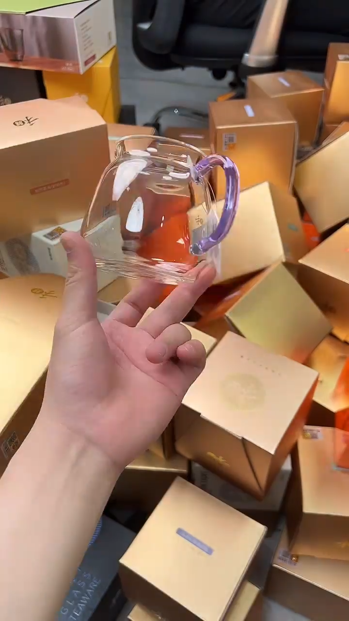 @@禾器晶彩泽然茶海浅紫色