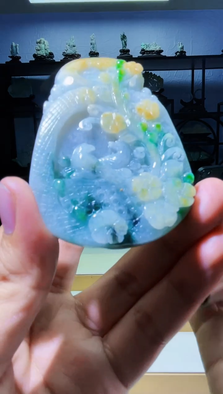 【闪购商品】定制翡翠未镶嵌毛货03040075