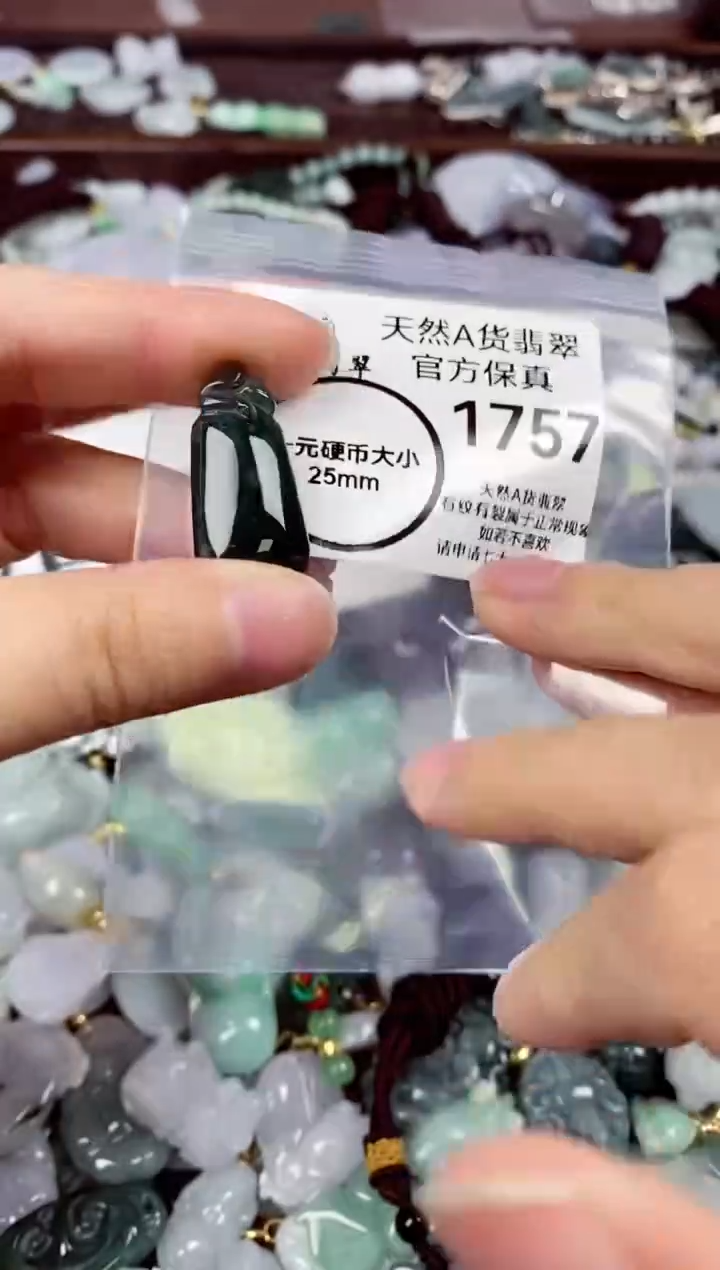 【闪购商品】翡翠颈饰未镶嵌天然A货翡翠1757