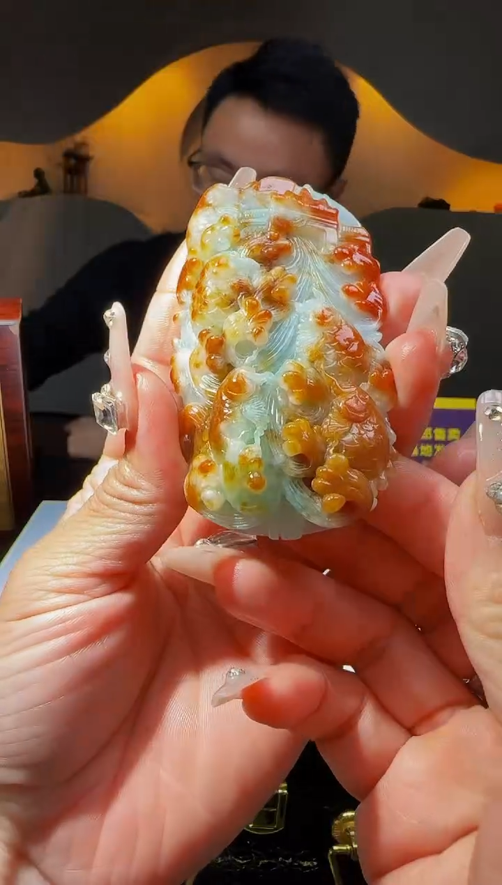 【闪购商品】定制翡翠未镶嵌Q04444翡翠毛货