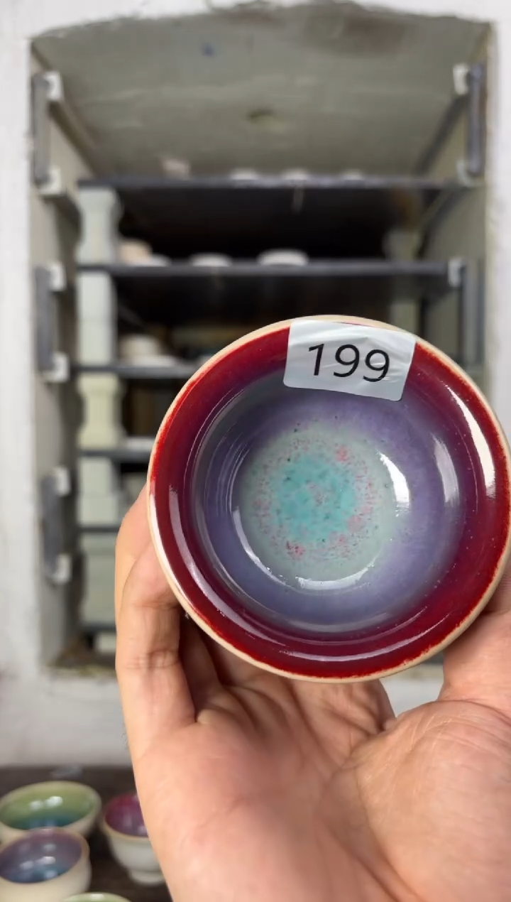 【闪购商品】摆件钧瓷窑变精品茶器