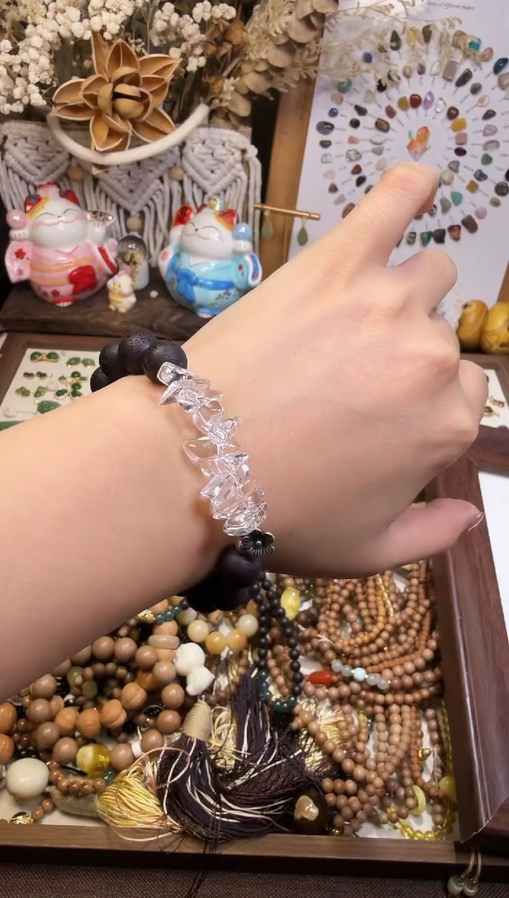 水晶摆件未镶嵌手链