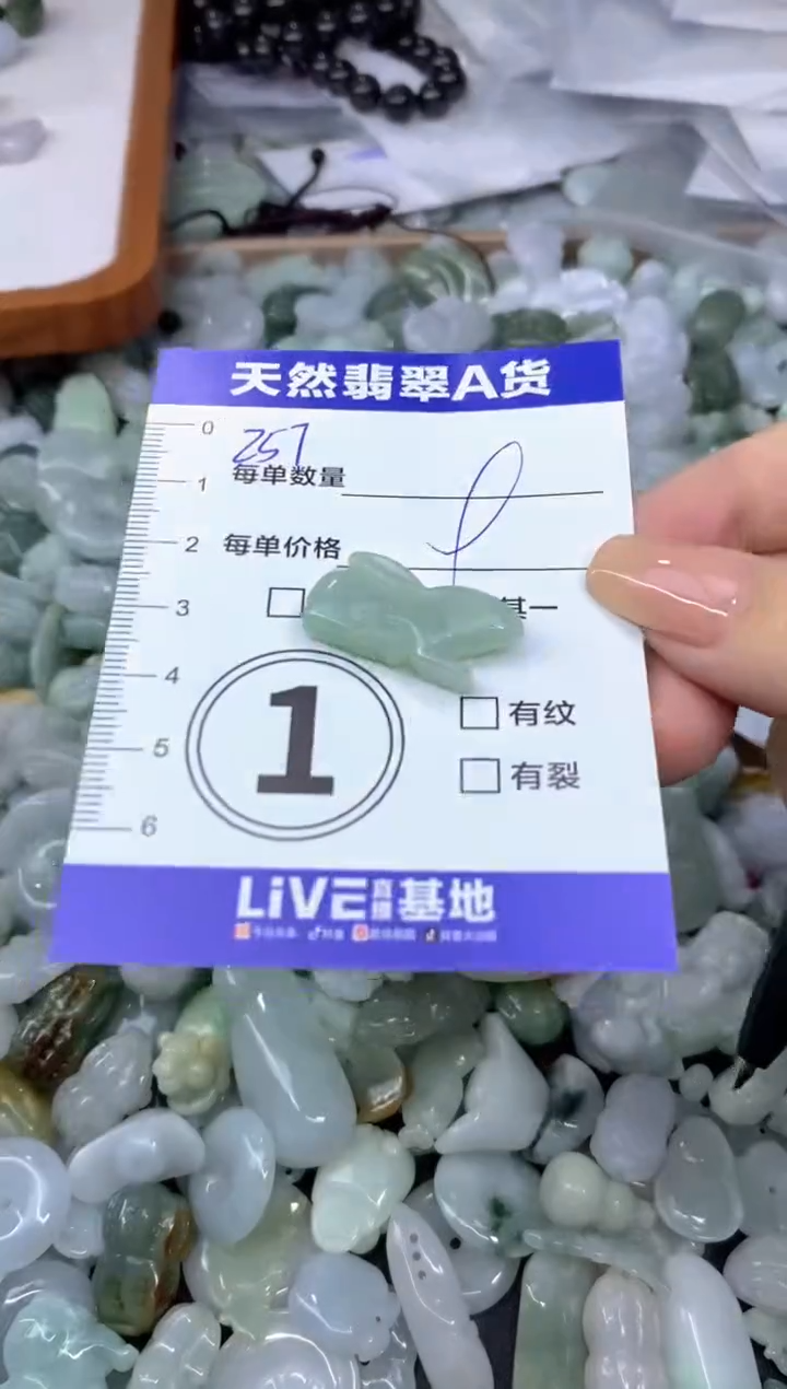 颈饰未镶嵌翡翠天然翡翠A货批量多样性发一件