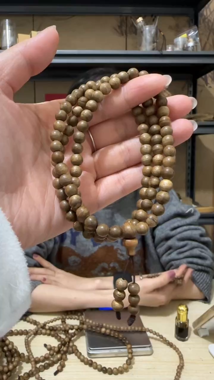 【闪购商品】沉香手串20号马来需要西马圆珠多圈多样性一条卡6
