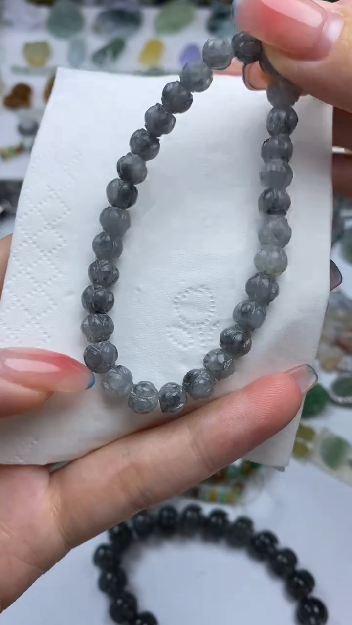 未镶嵌定制翡翠毛货定制不退不换