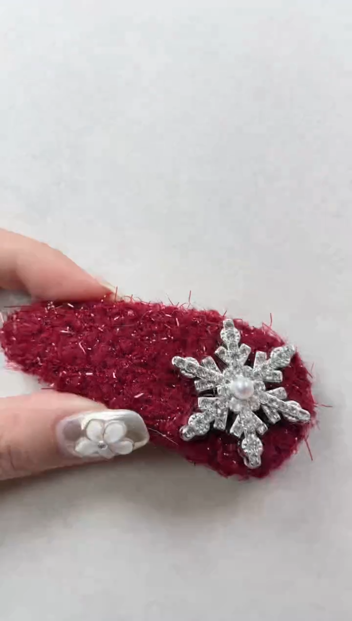 未镶嵌发夹淡水珍珠Z799