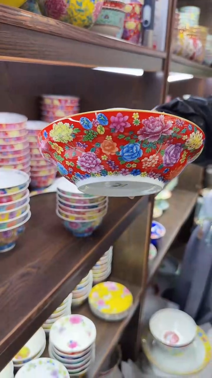 【闪购商品】瓷片7.5英寸【盖盘】1个景德镇陶瓷